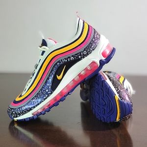 Nike Air Max 98 SE Premium Women's Shoes 6.5 US White Purple Pink Vapormax New